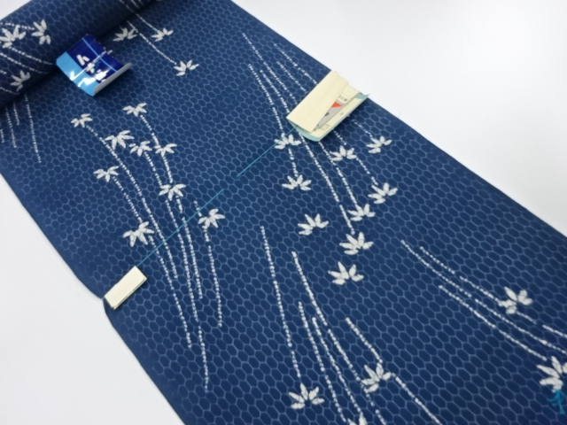 アンティーク　浴衣地反物